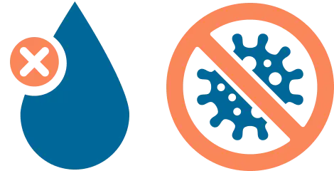 結露やカビの発生を防ぐイメージ