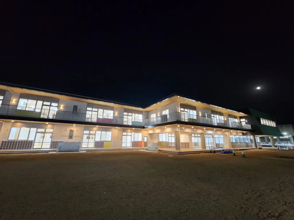 岡山市立西大寺幼稚園・保育園園舎改築に伴う電気工事