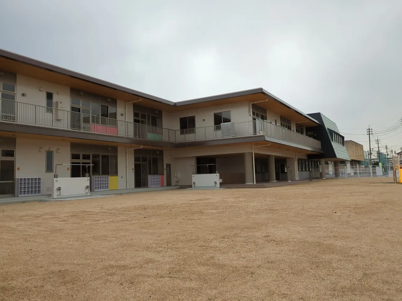 岡山市立西大寺幼稚園・保育園園舎改築に伴う電気工事