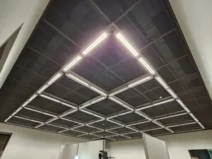 岡山県立美術館2階展示室LED化改修工事